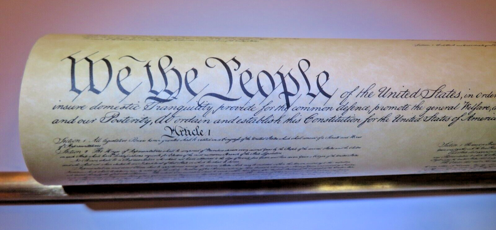 1787 United States CONSTITUTIONS (TWO) «We The People» Replica Kmart Rubbermaid®
