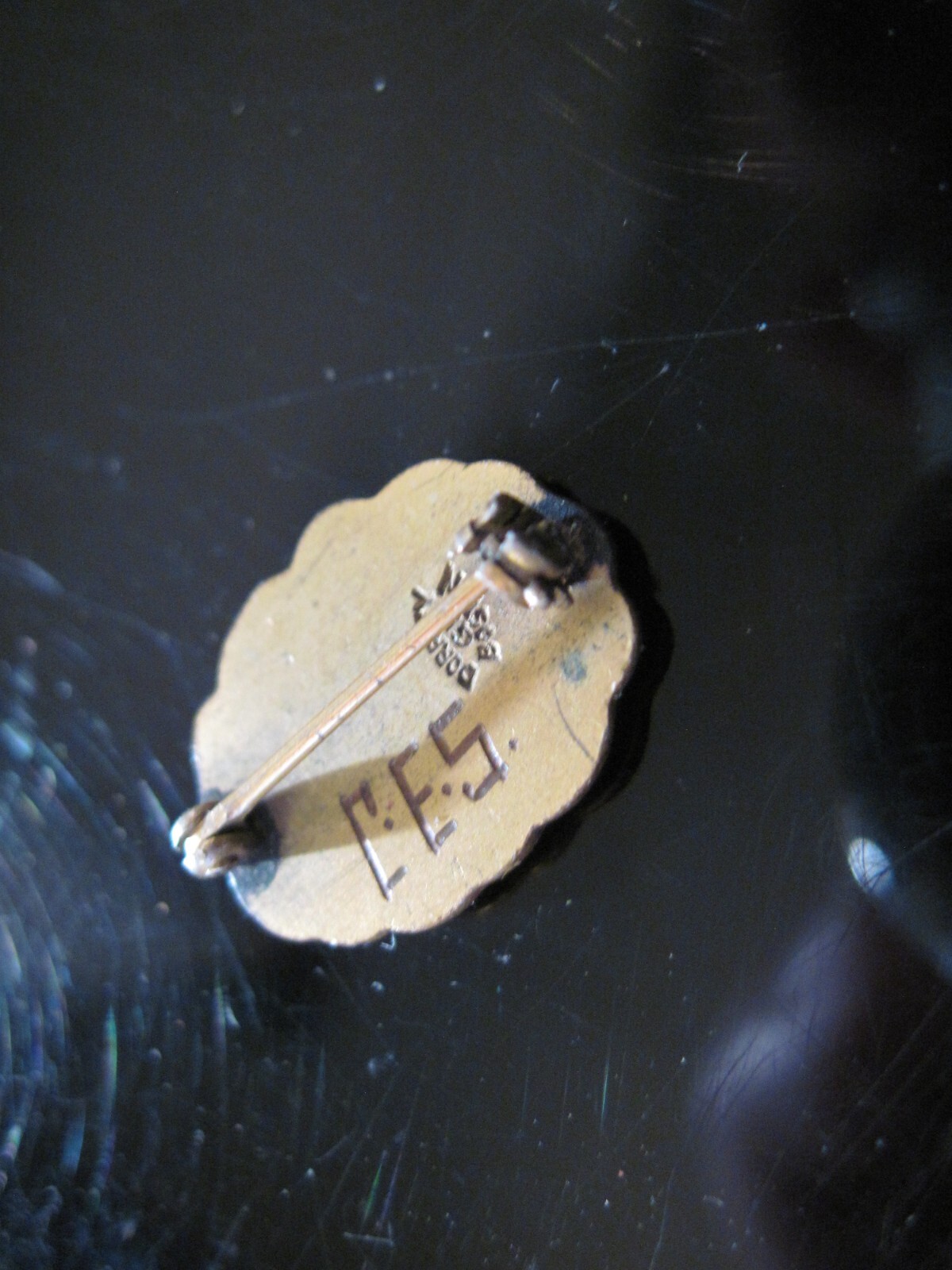 Dudley School 33 logo lapel pin