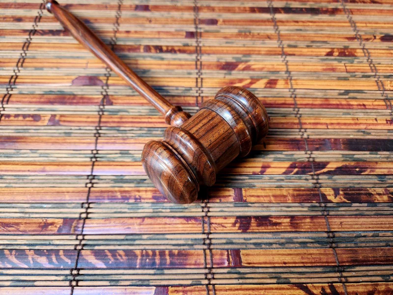 BEAUTIFUL HARDWOOD GAVEL – HARDWOOD HAMMER, NICE!!!!