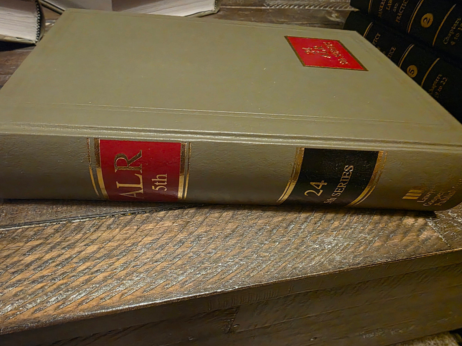 Law Reference Book American Law Reports 5th series Volume #24