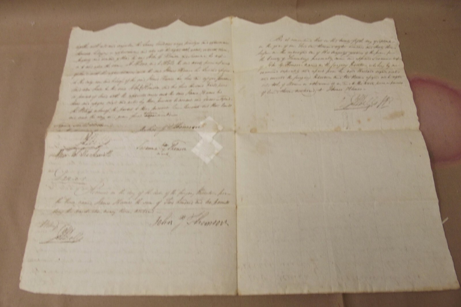 1833 Deed Thomson Hume Family Land Lunenburg Chester Nova Scotia Indenture