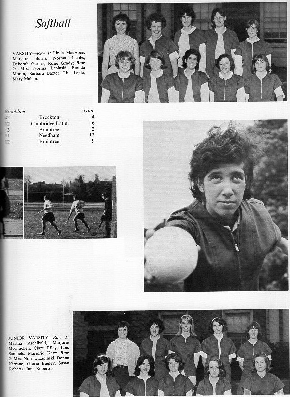 1966 BROOKLINE MA HIGH SCHOOL Yearbook ~ Photos History Clubs Sports Teenagers