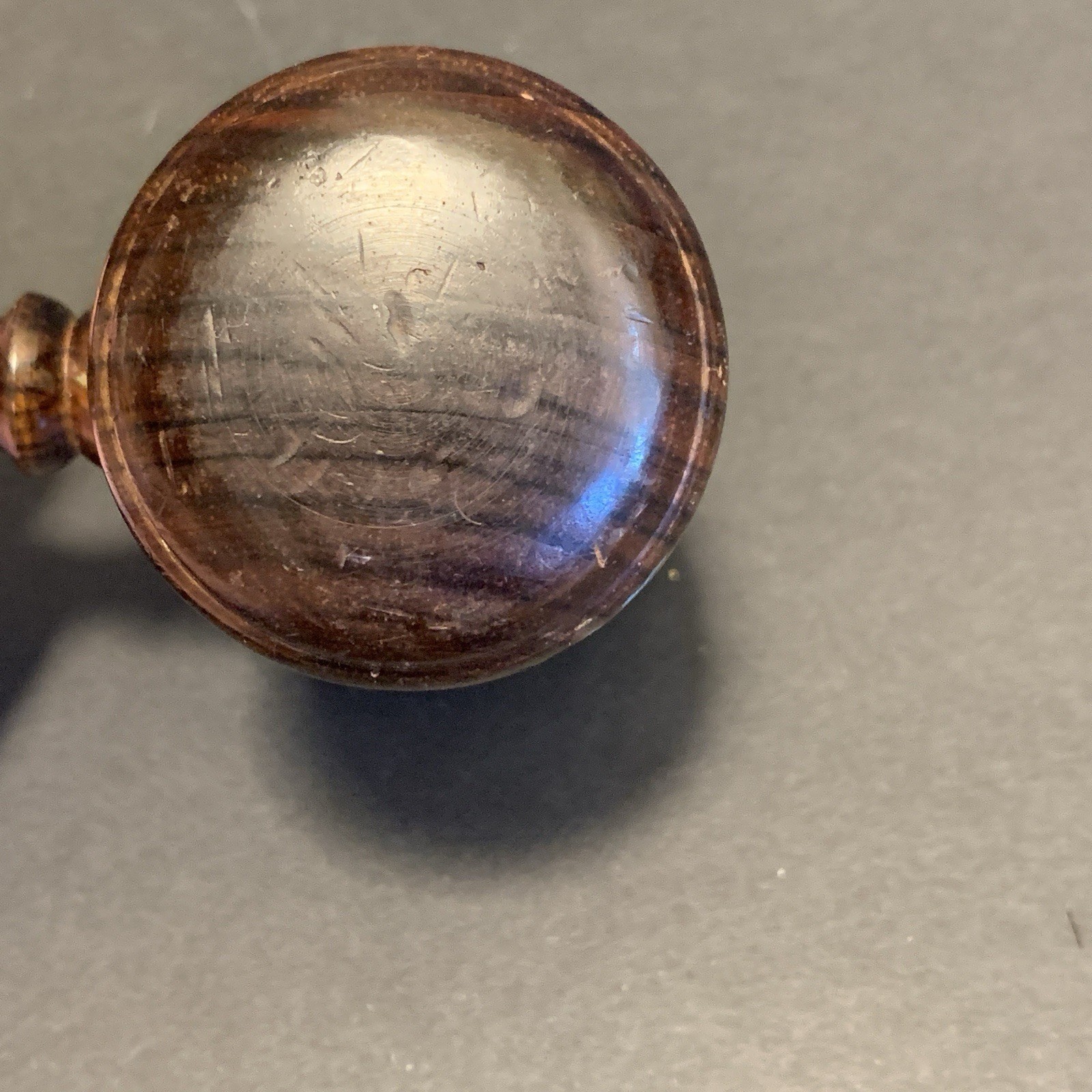 Vintage Wooden Gavel Judge Lawyer Auctioneer Collectible Prop Cosplay Court Wood