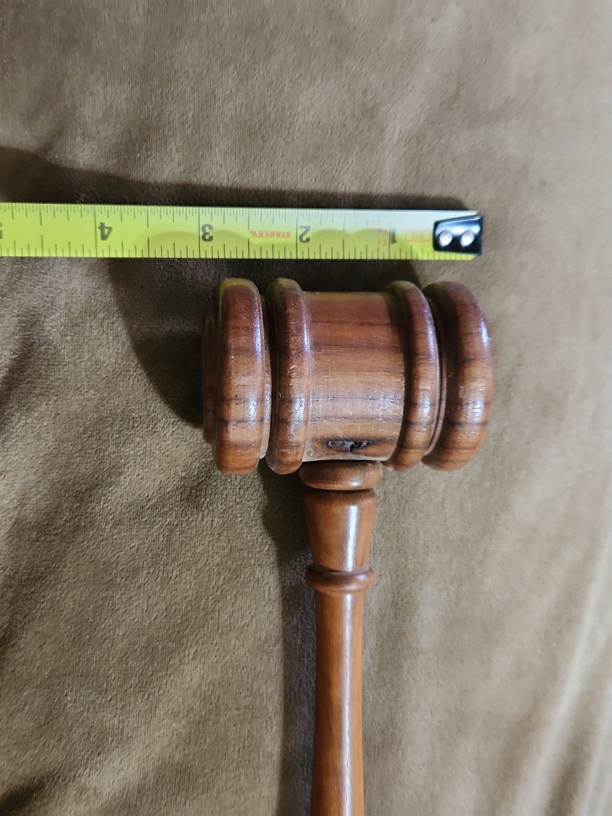 GAVEL WALNUT DELUX 10.5″ Made in America