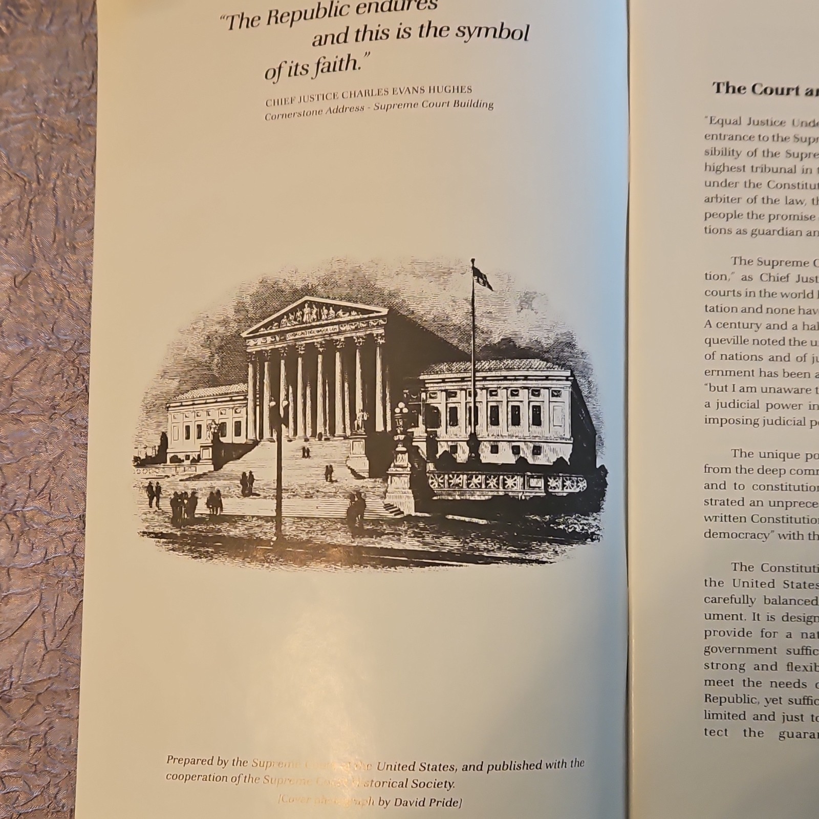 Supreme Court of the United States Legal Pamphlet – Lawyers & Legal