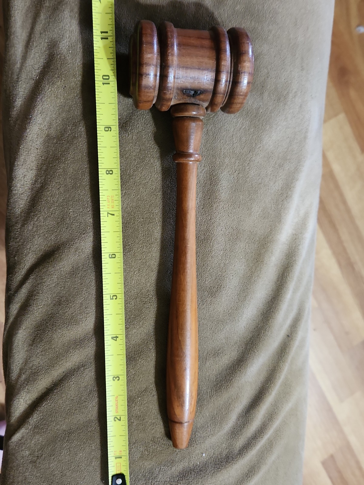 GAVEL WALNUT DELUX 10.5″ Made in America