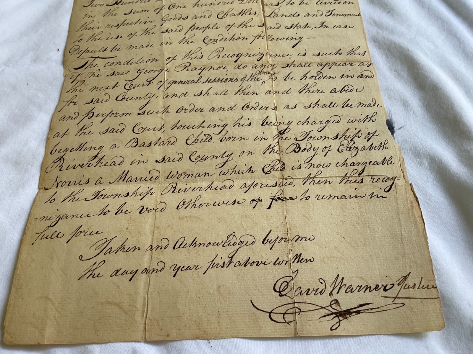 BASTARD CHILD MAN BEGARTS WITH MARRIED WOMAN E NORRIS28 OCT 1802 SUFFOLK CO