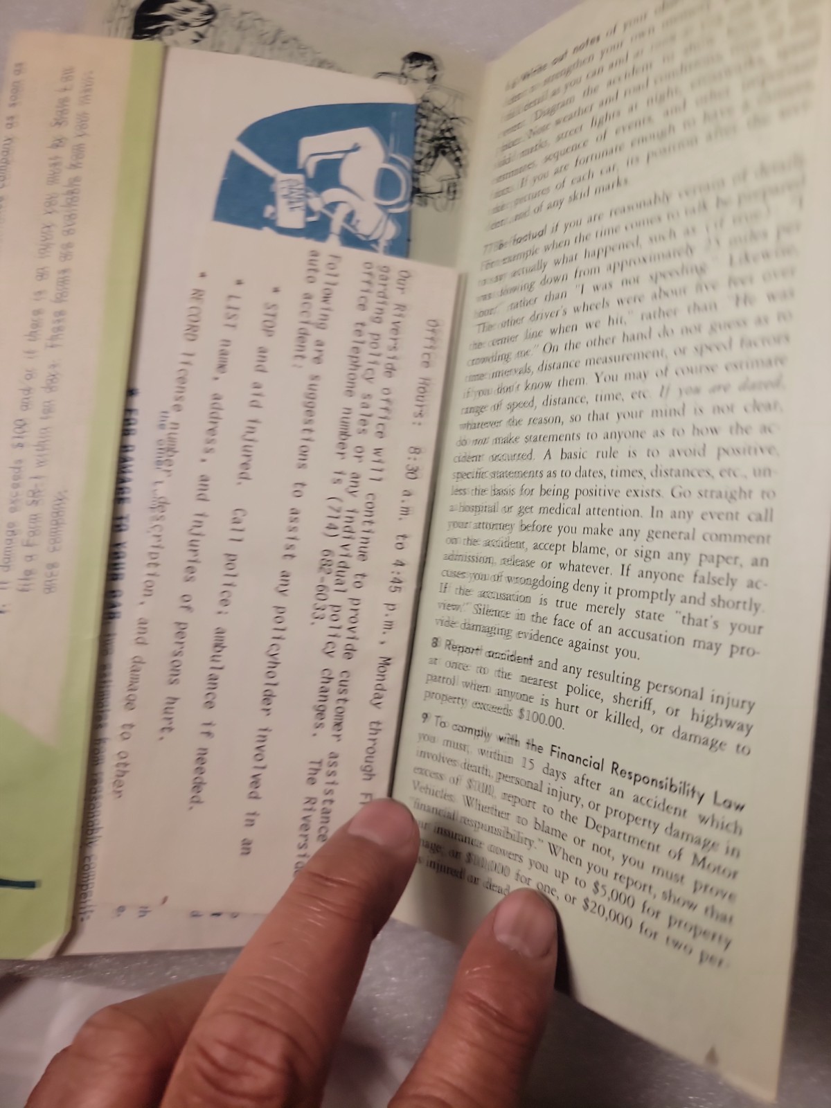 Vintage 1962 State Bar of California Report Driving Privilege Office Pamphlet