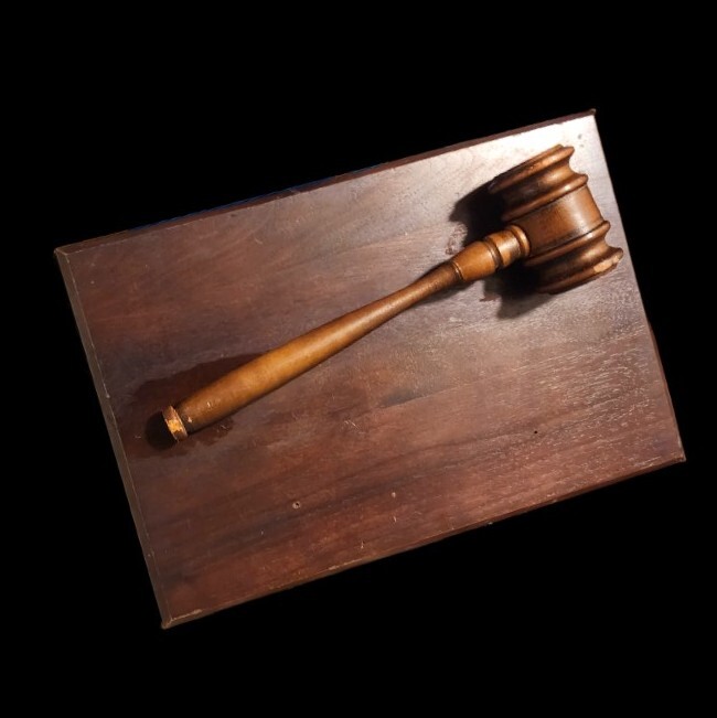 Vintage Solid Wood Gavel Wall Plaque Desk Decor For Judges Lawyers Auctioneers