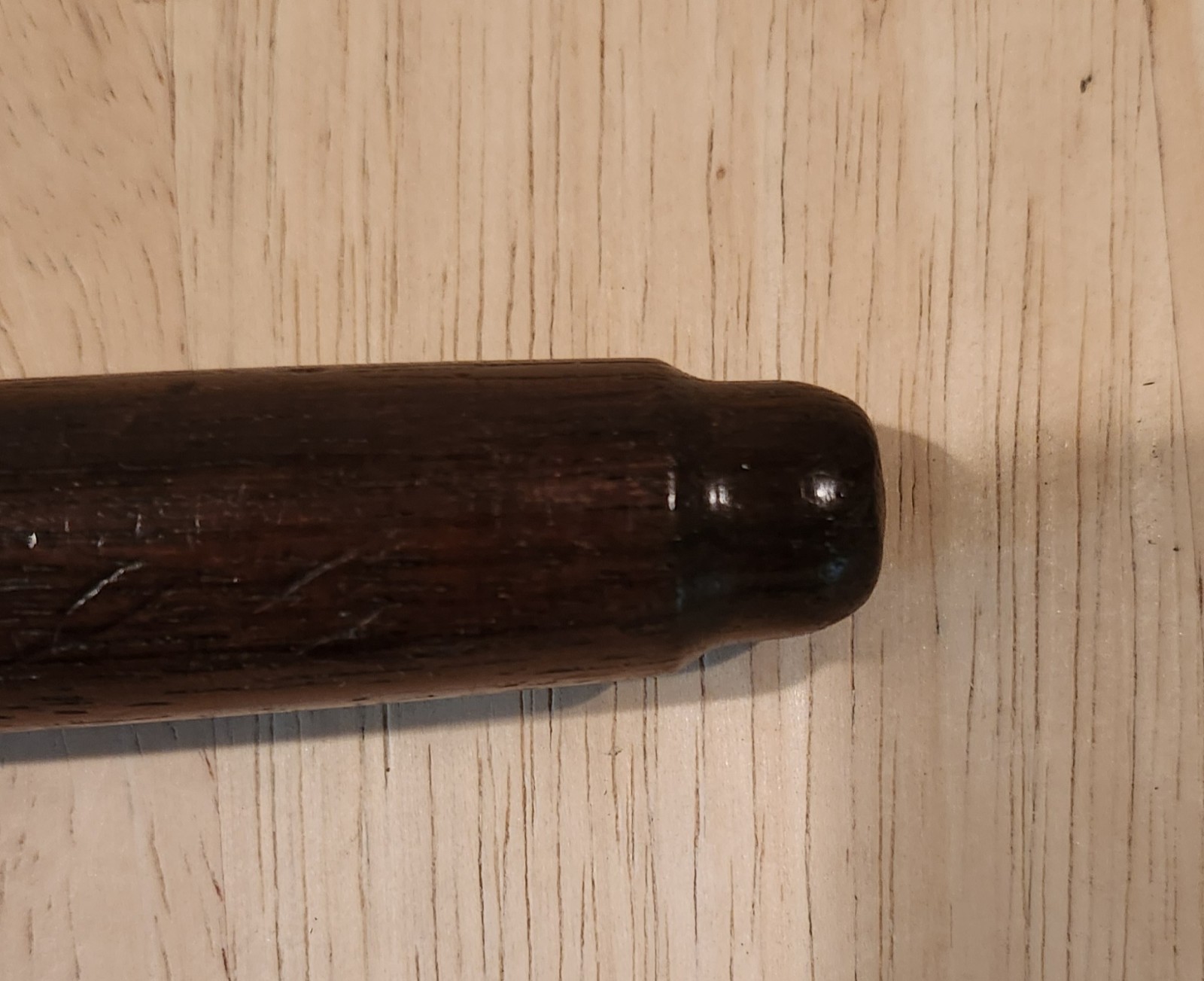 Vintage 12″ Hand Crafted Turned Wooden Gavel 2 Toned Head – FREE SHIPPING