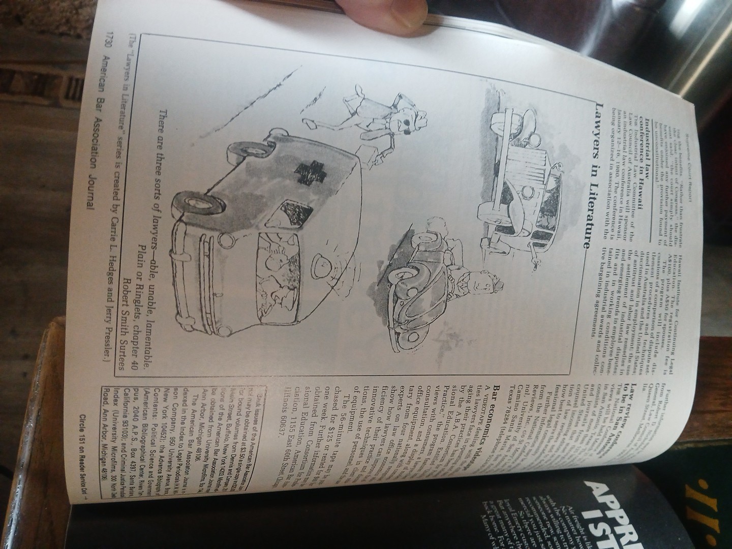 Vintage American Bar Association Journal November 1979