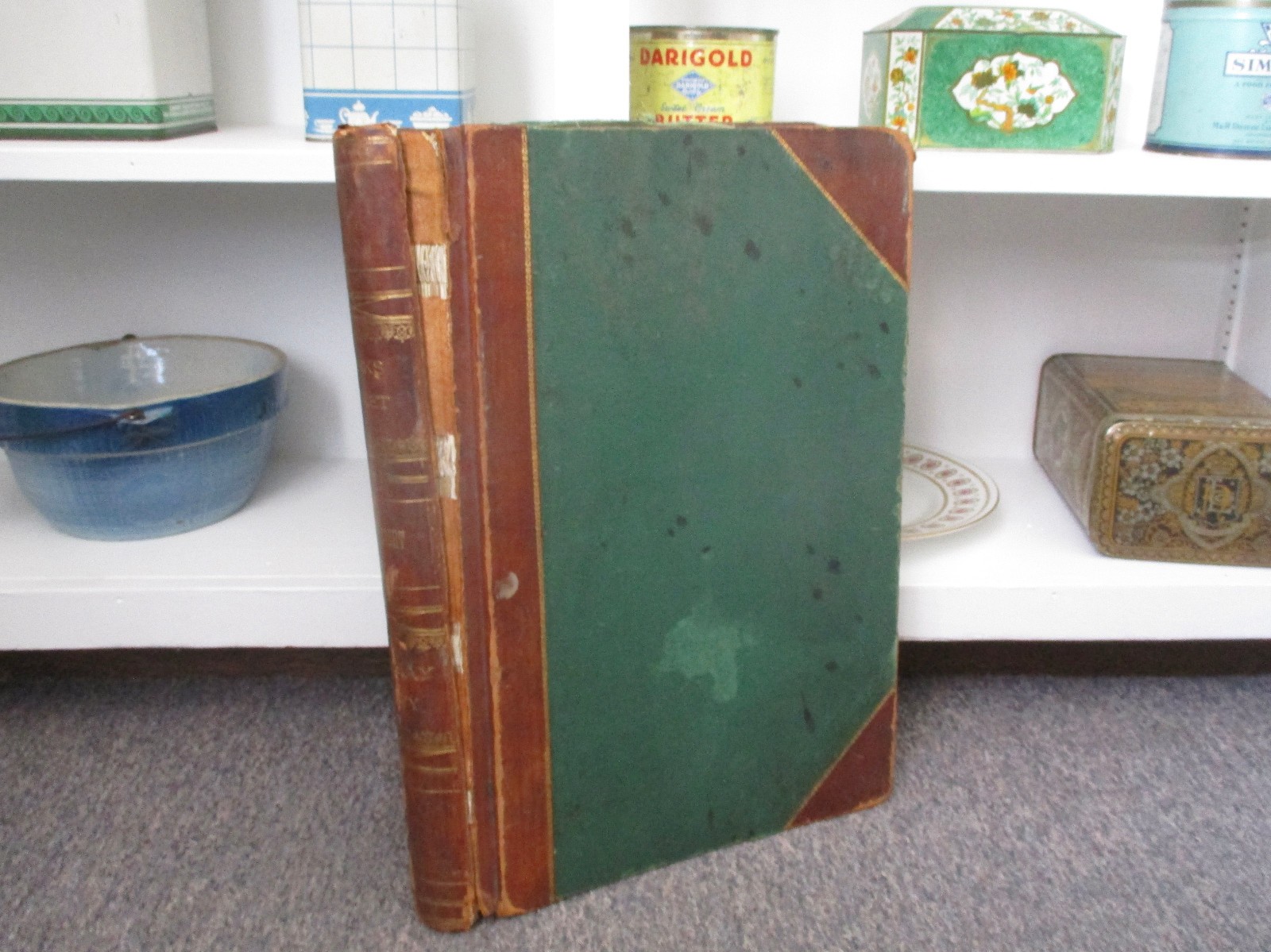 1879 Nodaway County Missouri Circuit Court Clerk’s Docket, large volume