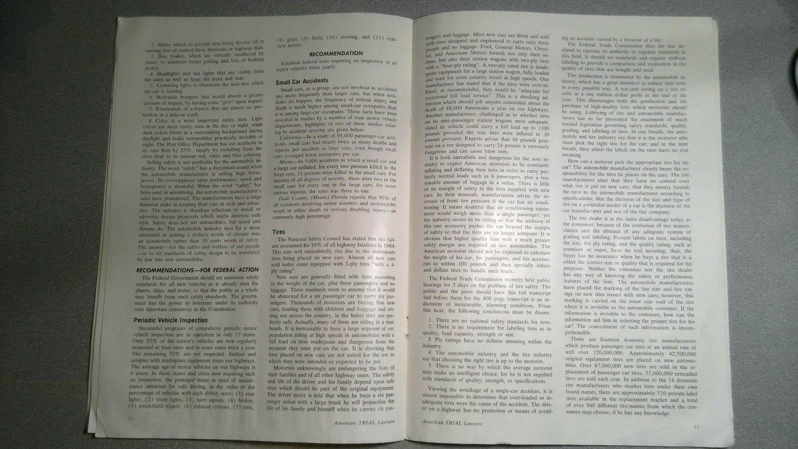 Stop Murder By Motor 1966 American Trial Lawyers Association Highway Slaughter