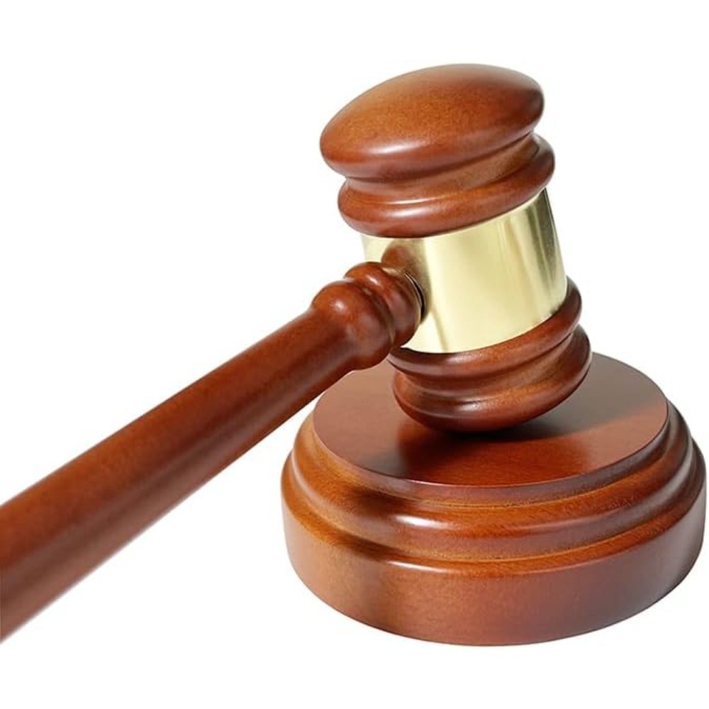 Handmade Wooden Gavel and Sound Block Set for Judge Auctioneer Lawyer Meeting