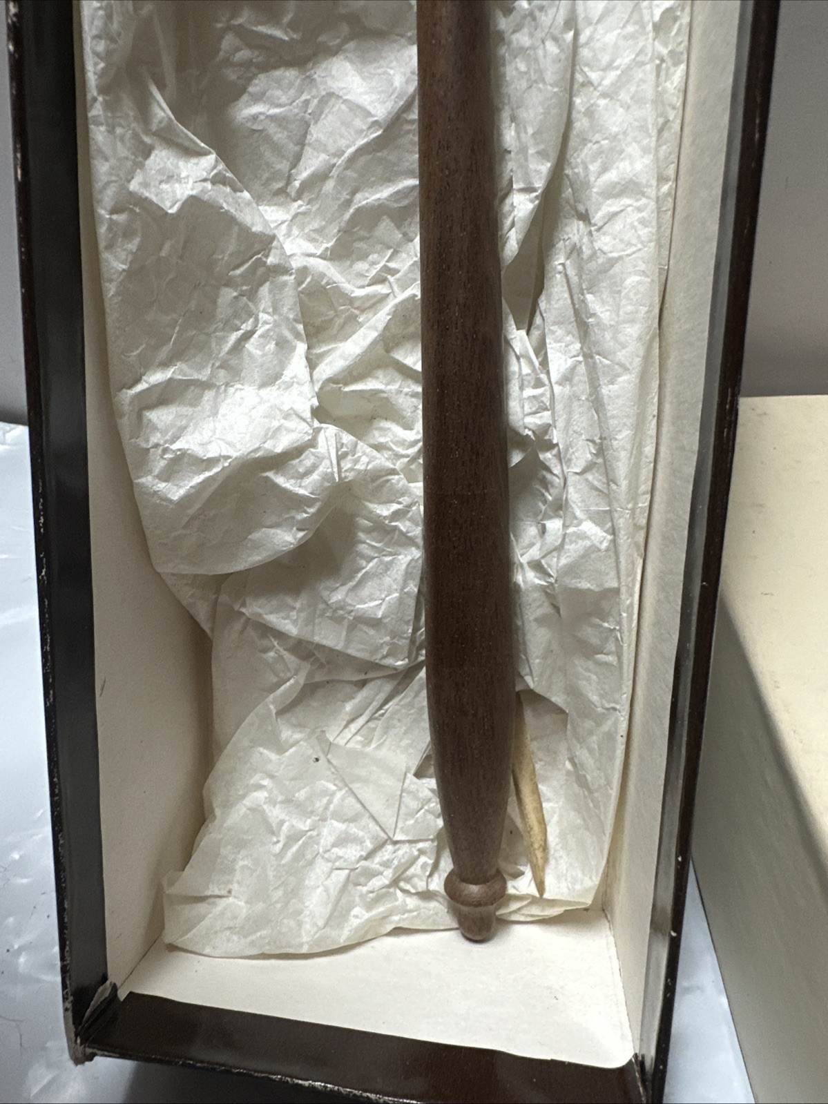 Vintage Gavel Mallet Walnut Wooden Carved 10.5” Judge New In Box Made In USA