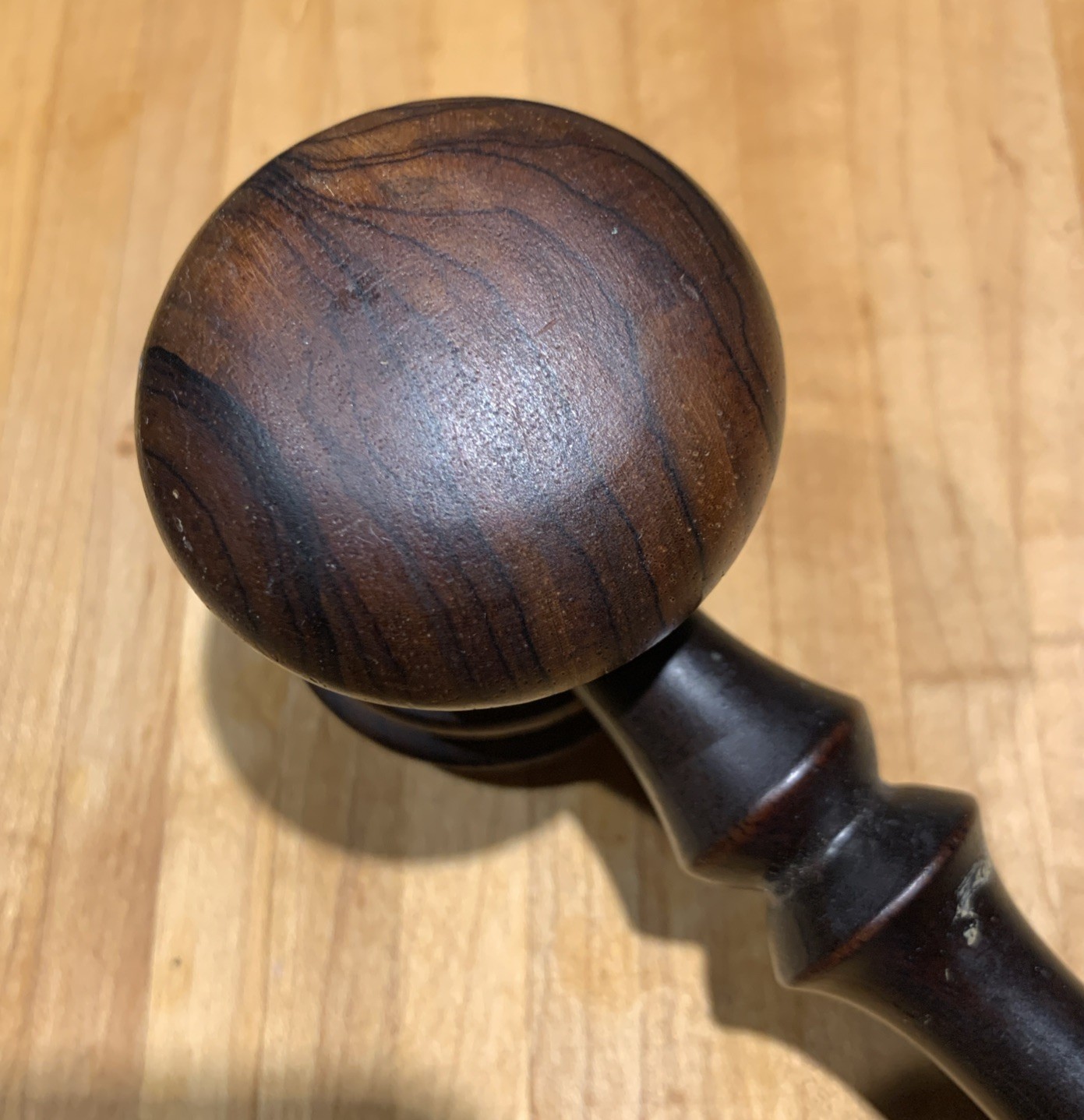 Solid Hardwood Auctioneer or Judge’s Gavel – Excellent Condition 11”
