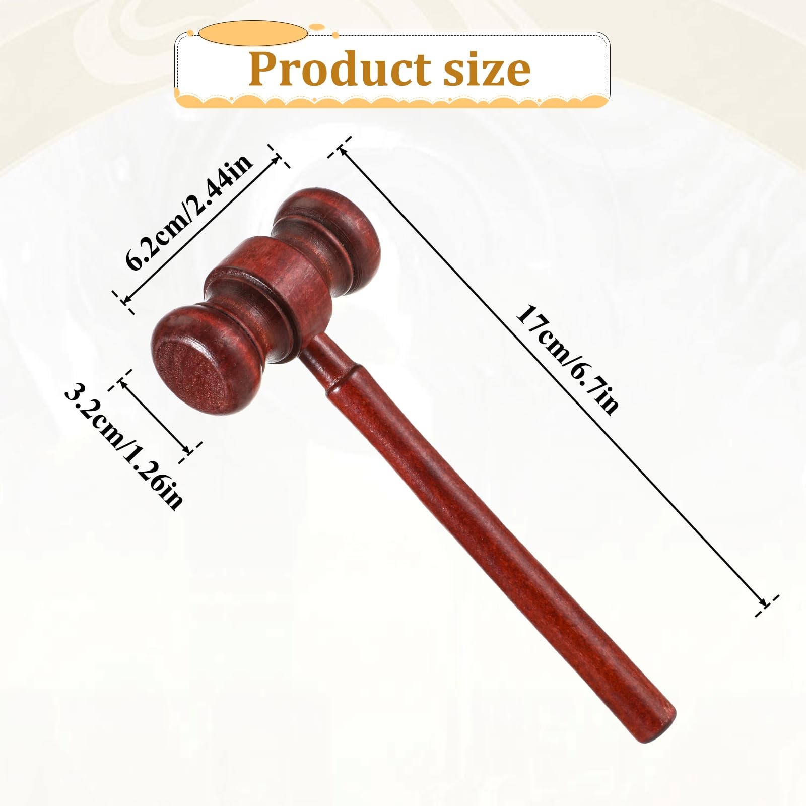 Wooden Courtroom Gavel Brown Handmade Wooden Gavel Auction Gavels Desk Access…
