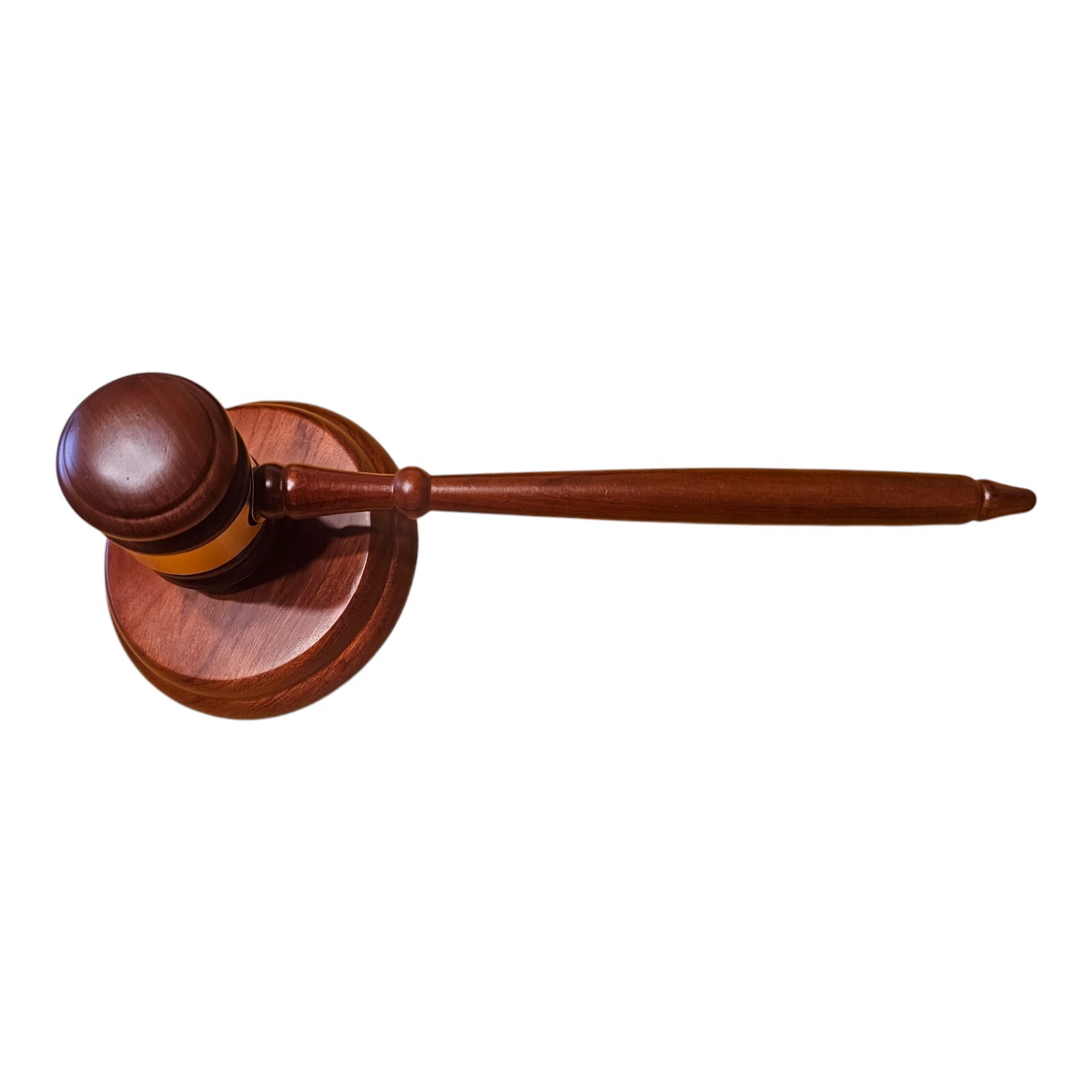 Wooden Gavel and Block Set Judge Lawyer Auction and Meetings