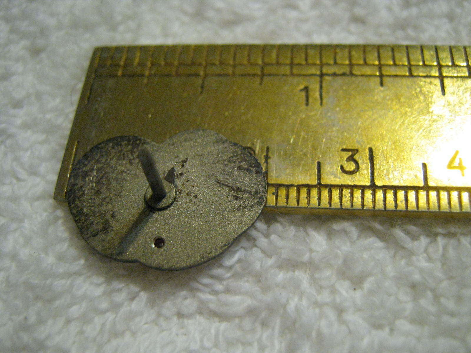 Pre-1997 DADE COUNTY CIRCUIT COURTS (10 Year) Sterling w/ Ruby Service Pin w Box