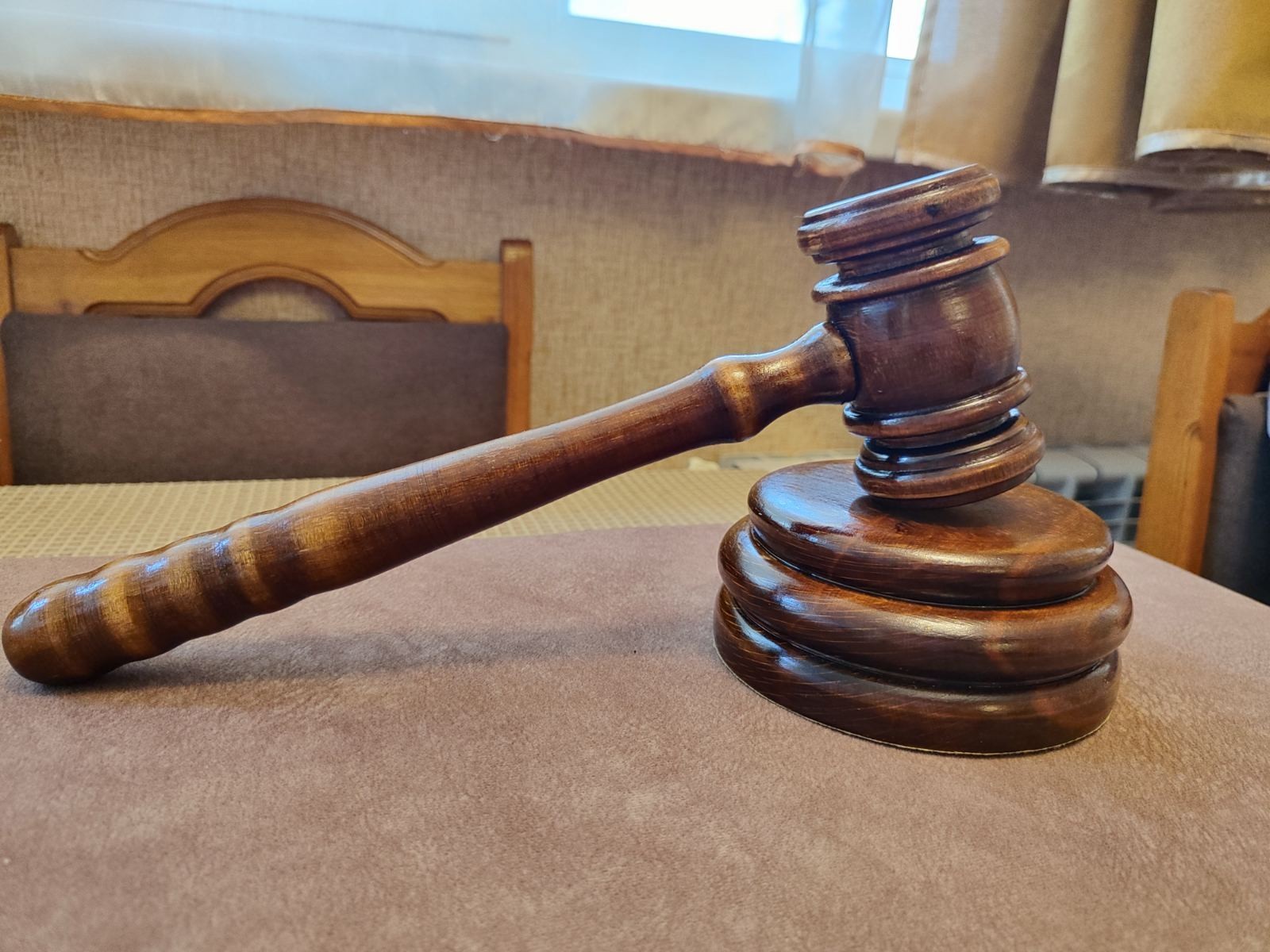 Judge Gavel Wooden Court Hammer – Legal Memorabilia / Lawyer Gift