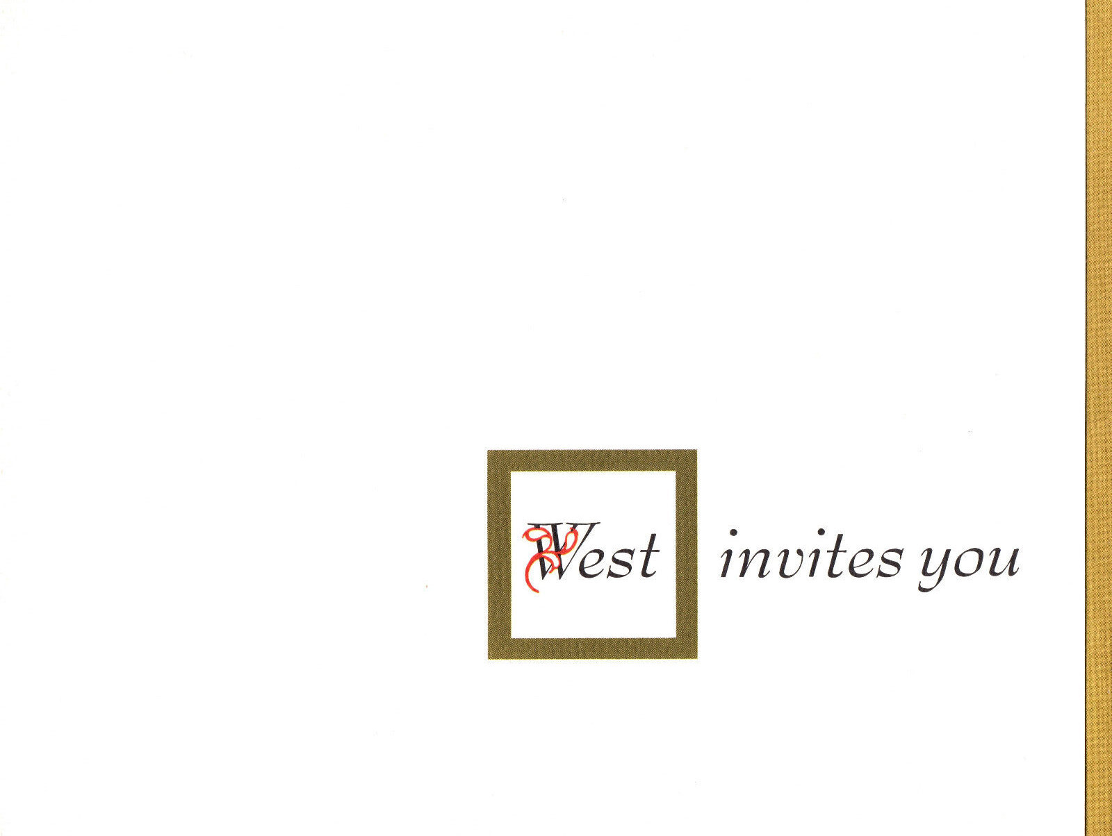 American Bar Association – Vintage Welcome Ladies Invitation-Chicag0-1963