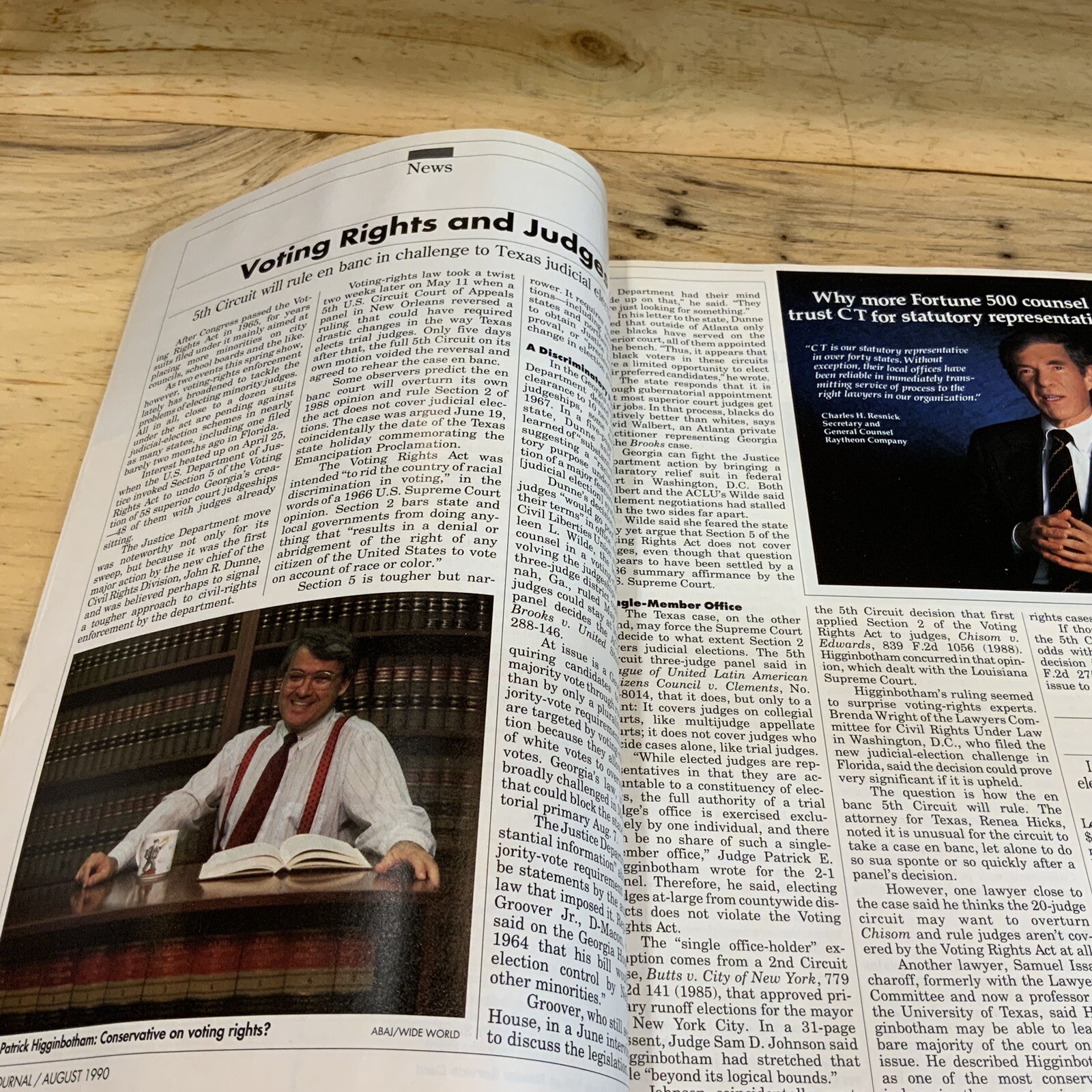 Chicago Lawyers 1990 ABA Journal Presumed Innocent Law Ethics Klan Litigation