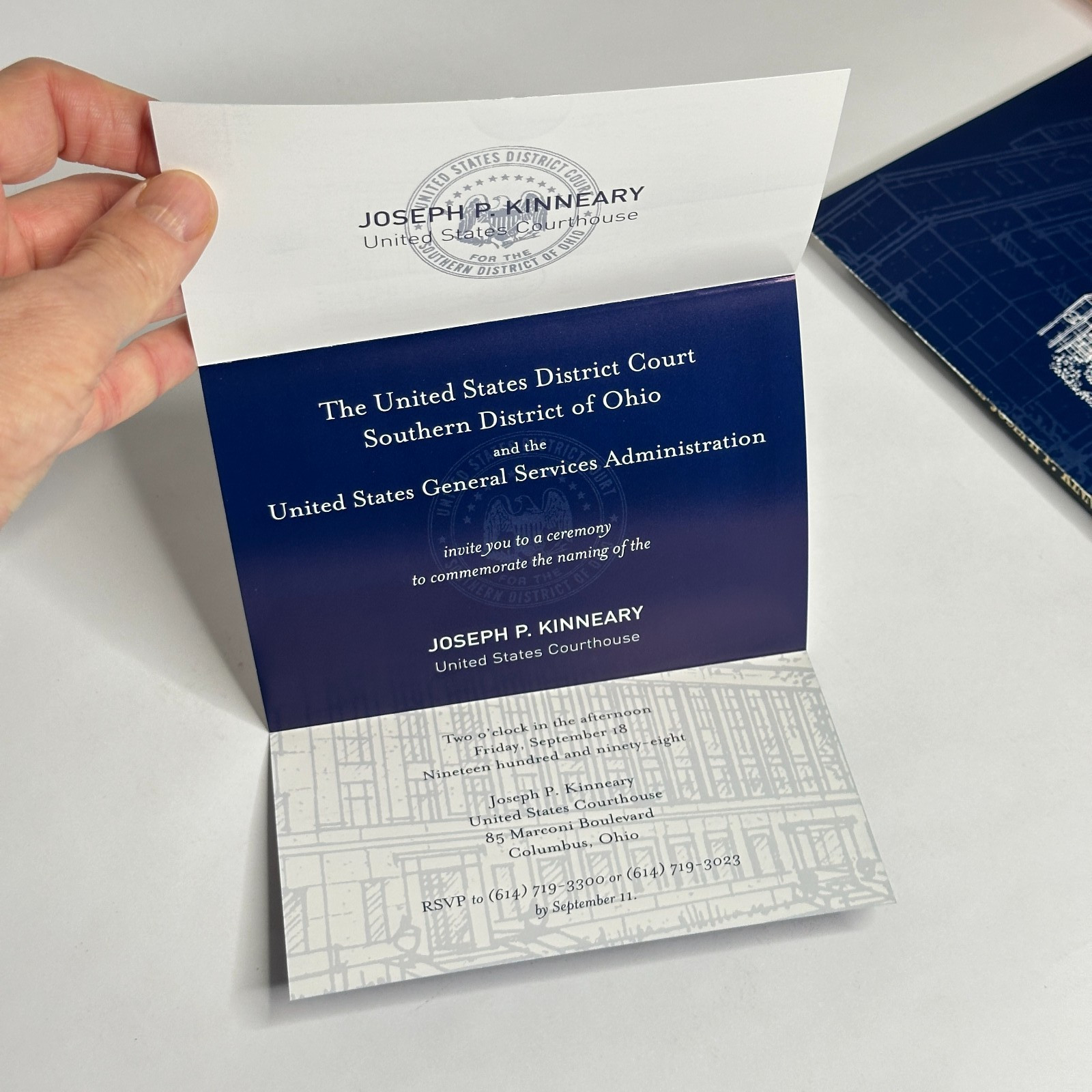 Signed Ephemera Grouping – Judge Joseph P. Kinneary, Ohio U.S. District Court