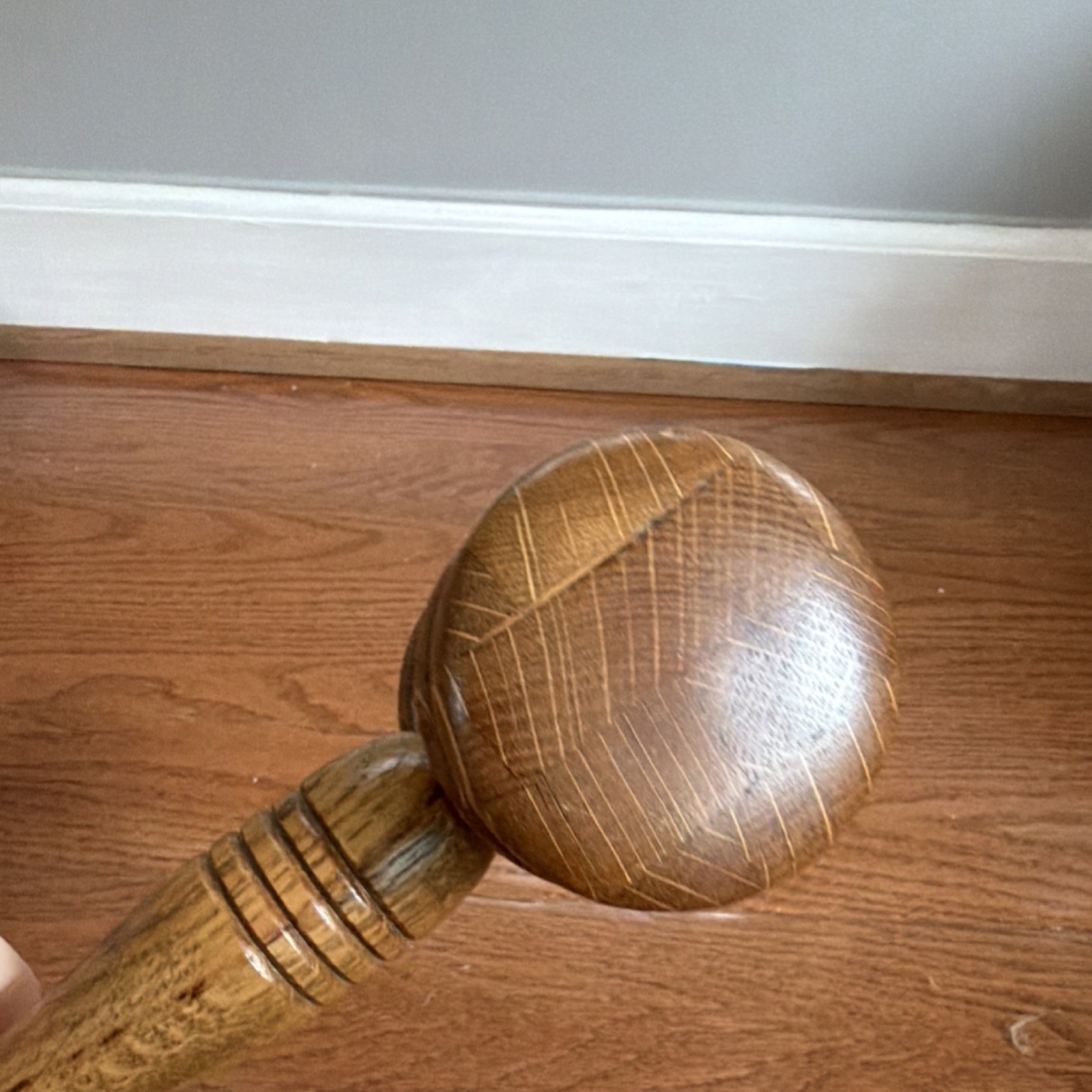Wooden Gavel Judge Lawyer Legal Collectible Courtroom Hammer