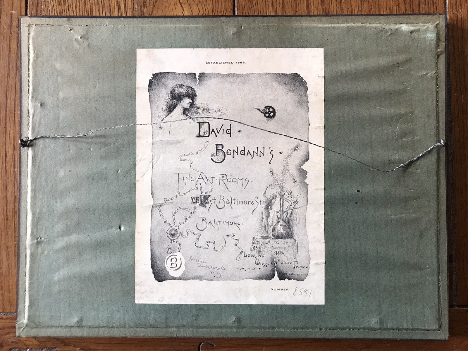 The State Of Maryland LAW DEGREE CERTIFICATE 1944 With Frame