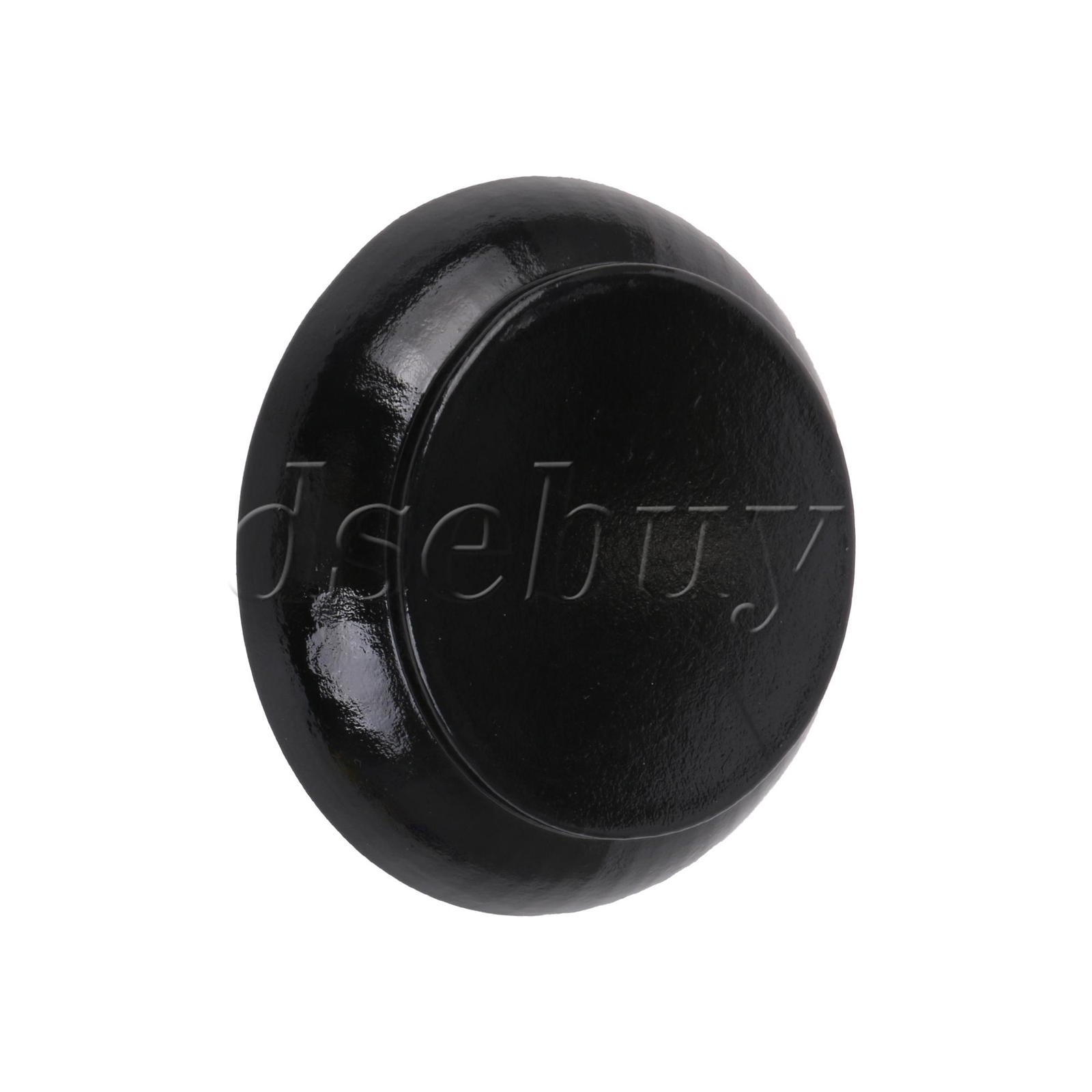 Wood Judge Gavel Sound Block Base for Company Student Black Round 4.84″x1.02″
