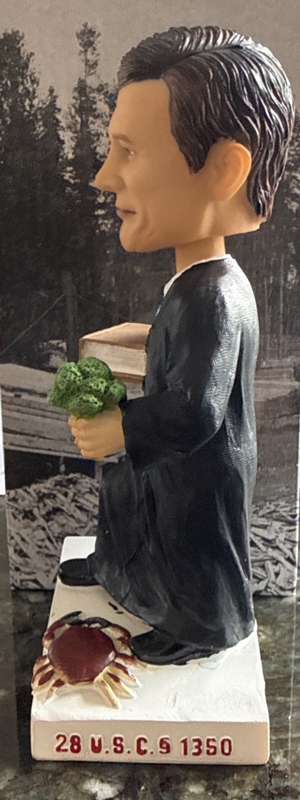 John Roberts Bobblehead Green Bag Supreme Court Justice – brand new in box