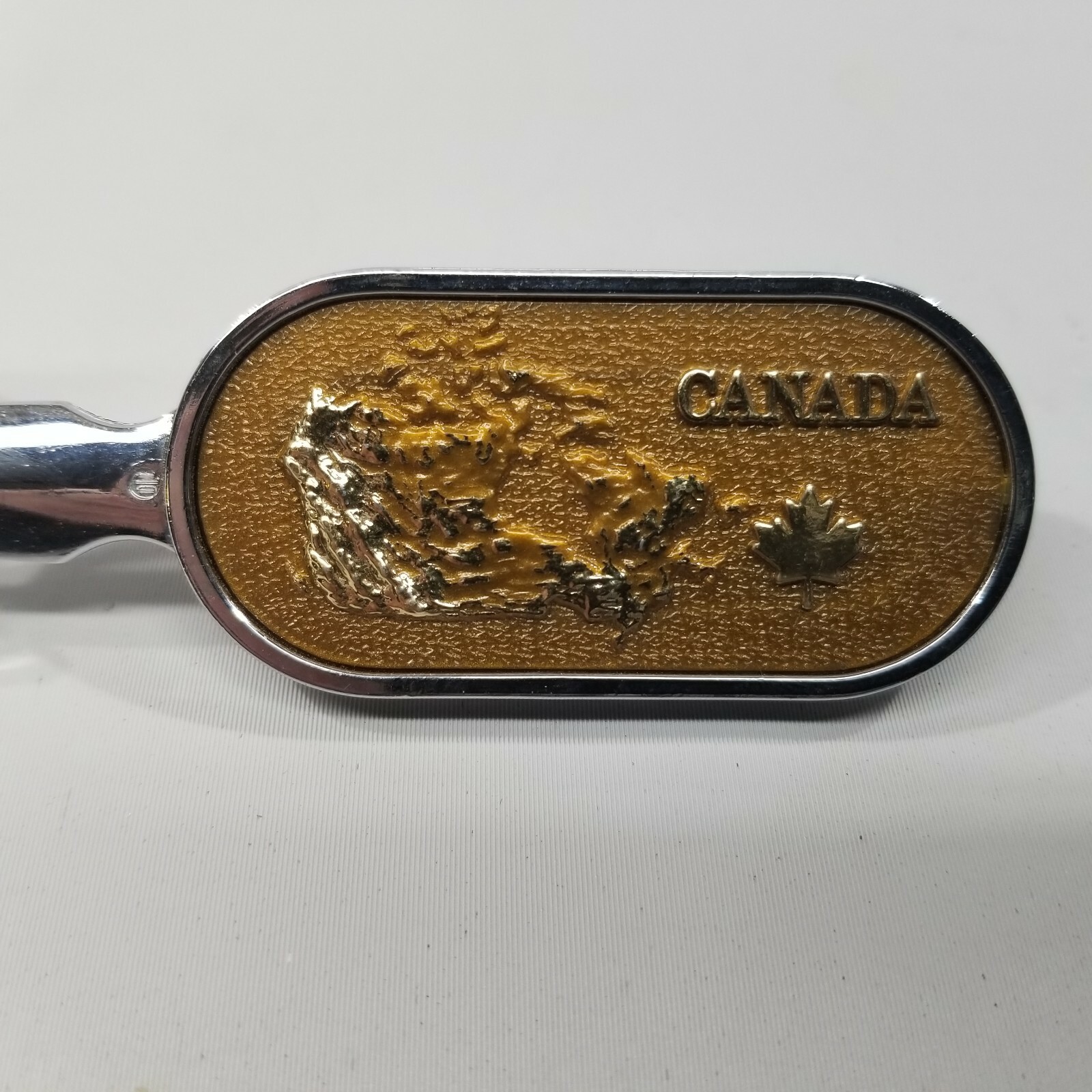 Vintage Nova Scotia Coat of Arms Canada Maple Leaf 7″ Metal Letter Opener
