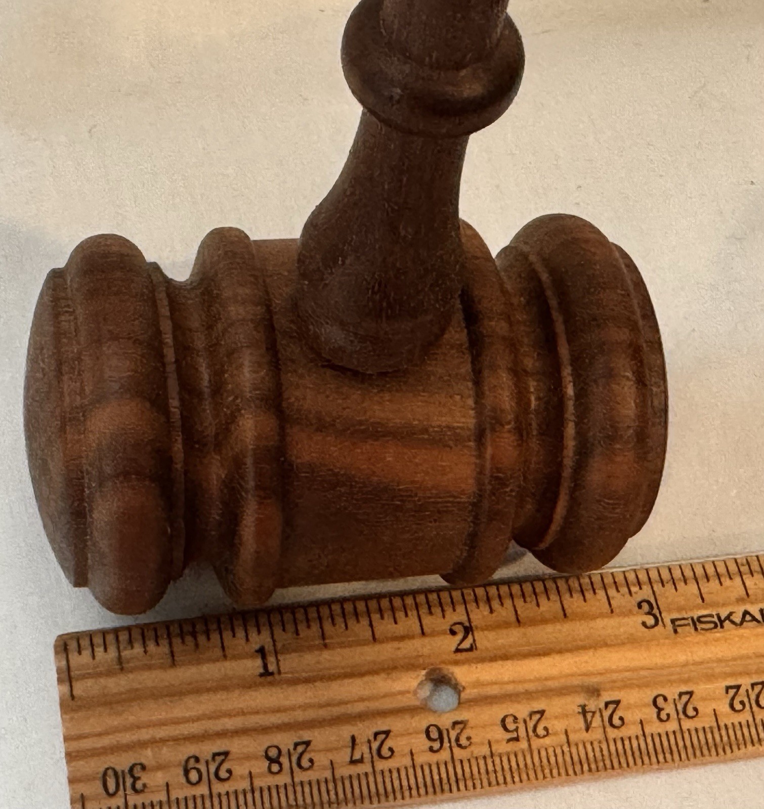 Vintage Gavel Solid Wood Judge Auctioneer Mallet 10» Meeting Hammer Decor
