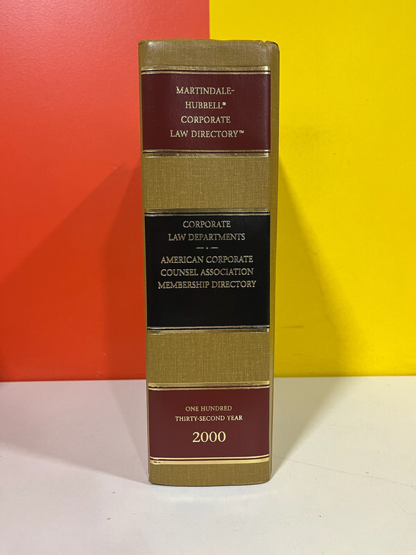 Martindale Hubbell Law Depts American Corporate Counsel Association Directory