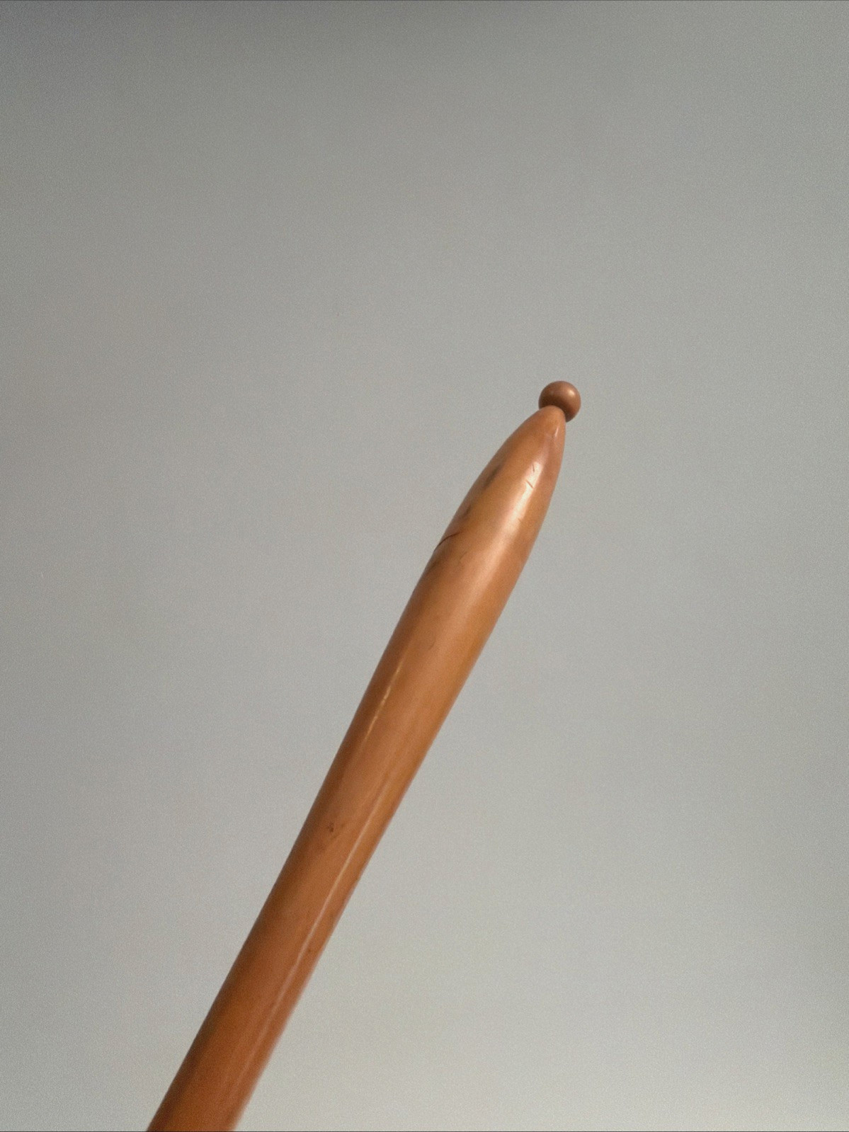 Vintage Turned 2-Tone Hardwood Wooden Gavel Especially Nice! Order in the Court!