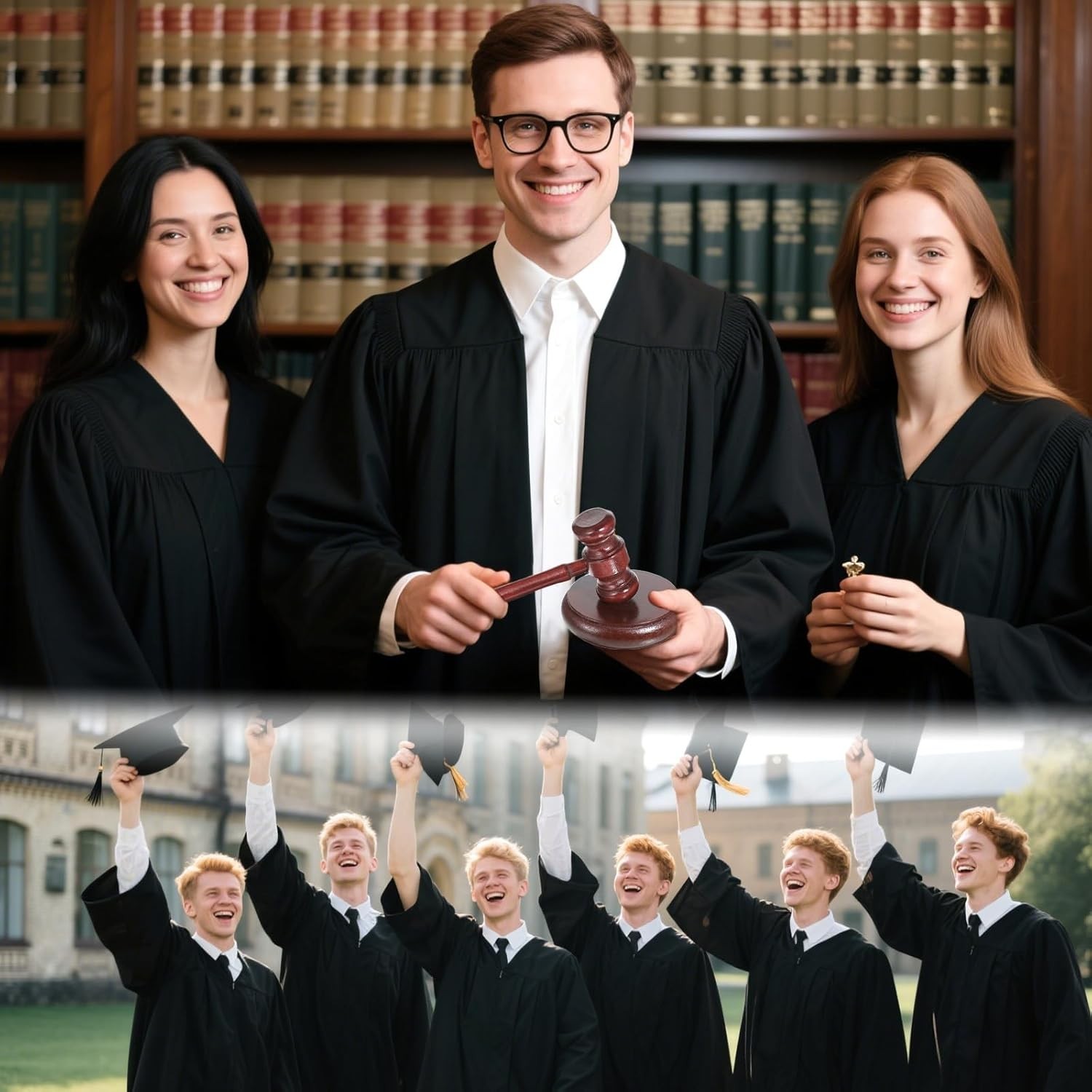Handmade Wooden Gavel and Block Set Perfect for Lawyer Judge Auction Sale Meetin