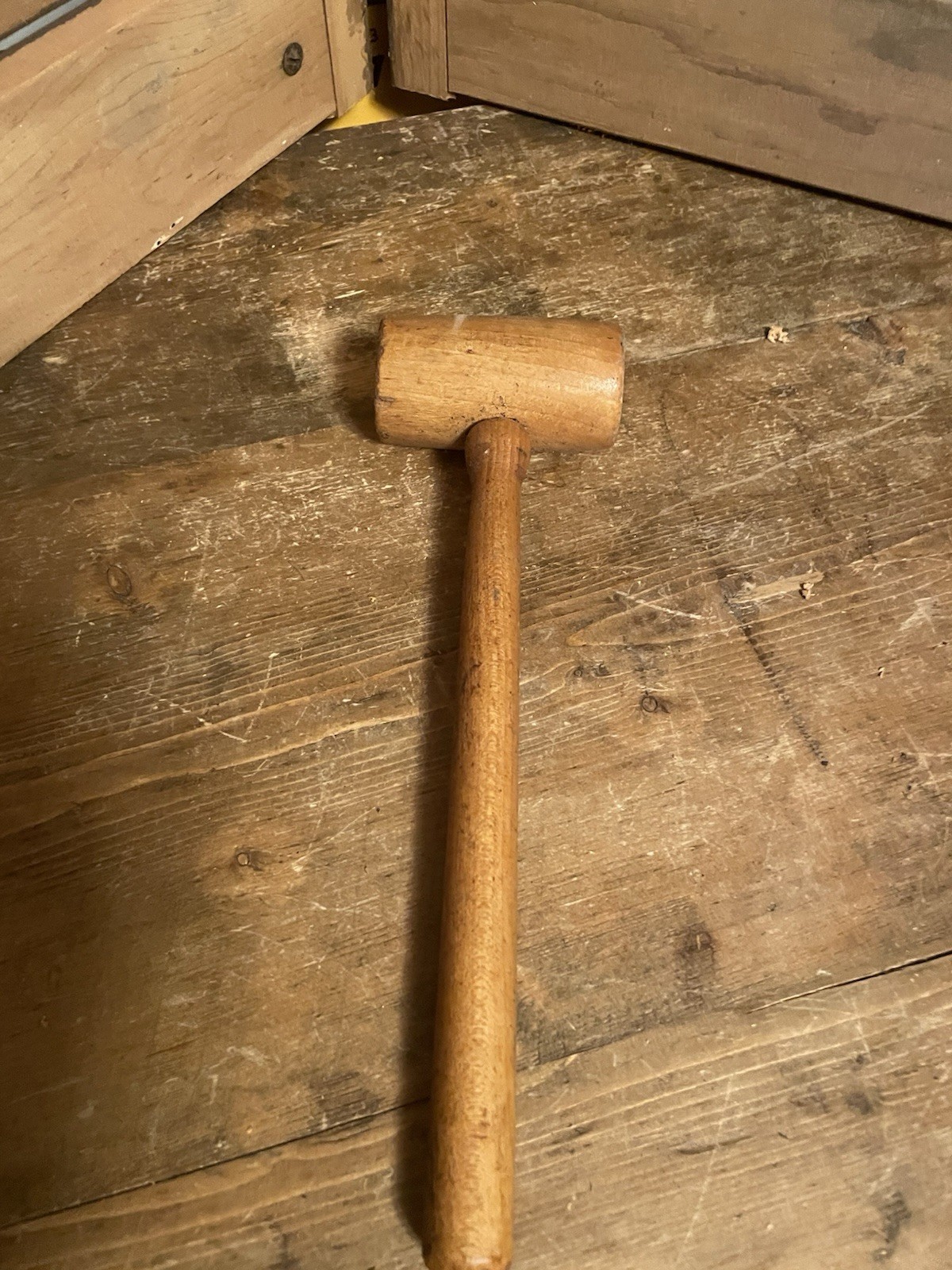 Vintage Light Wood Judge, Auctioneer Gavel Mallet