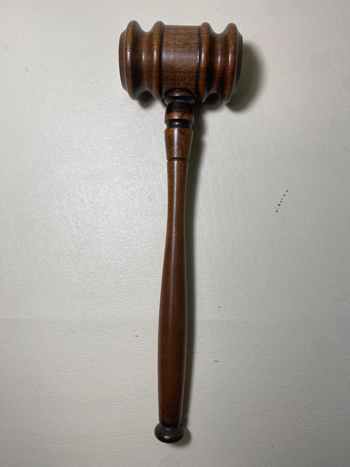 Vintage Wooden Judge’s Gavel Mallet 1990’s