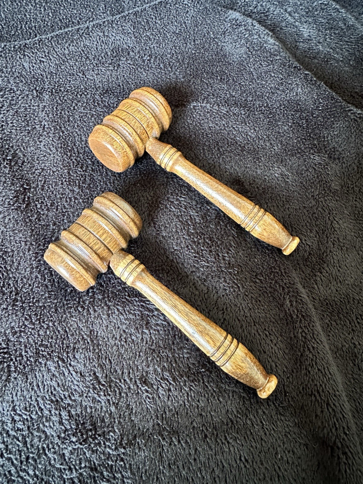 Vintage Small Wooden Gavels