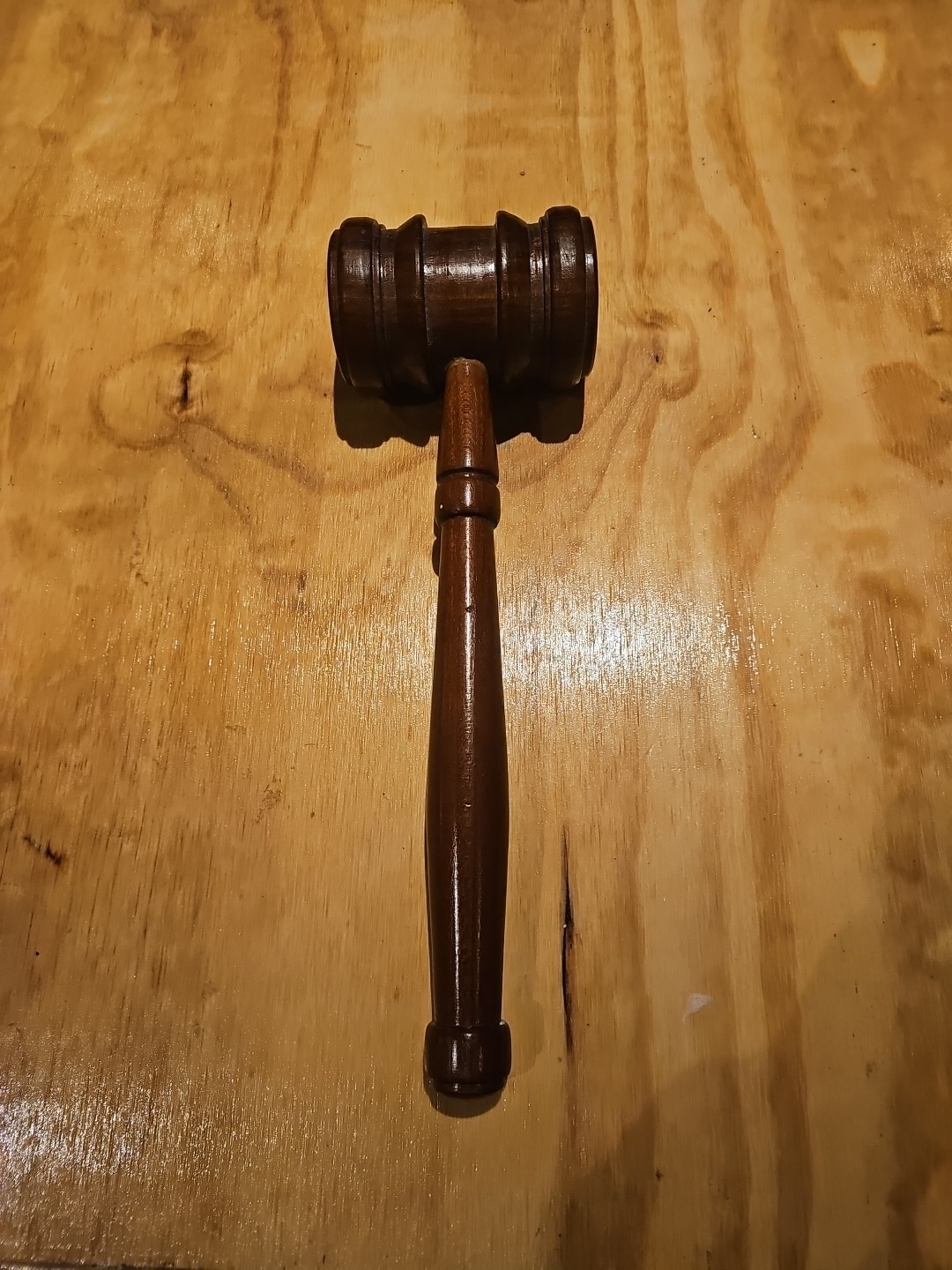 Antique 33rd Mason Gavel Solid Wood