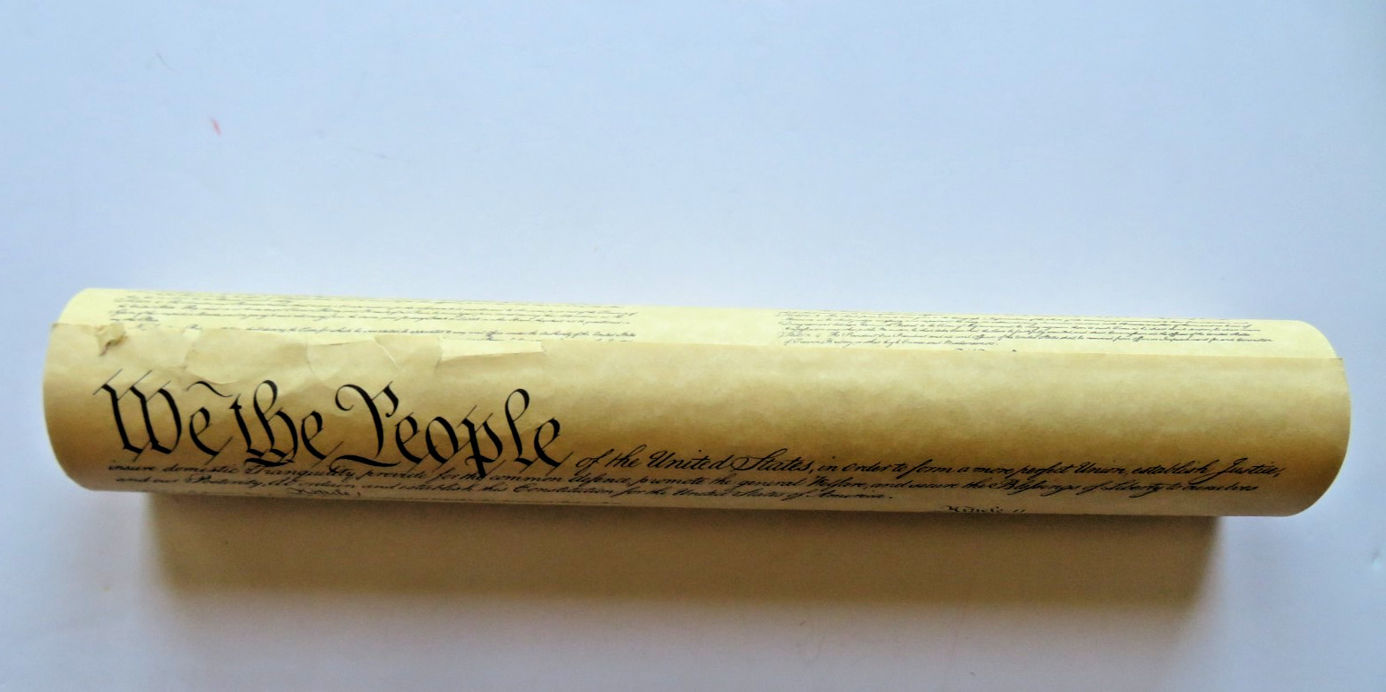 1787 United States Constitution «We The People» Replica Kmart® Rubbermaid®