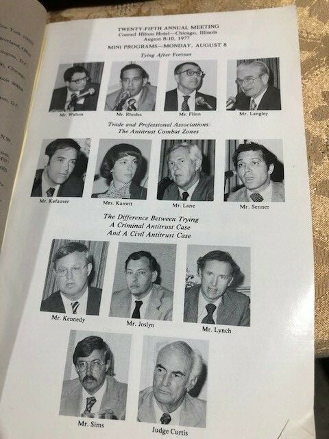 Antitrust Law Journal Section of Antitrust Law American Bar Association Vol 46