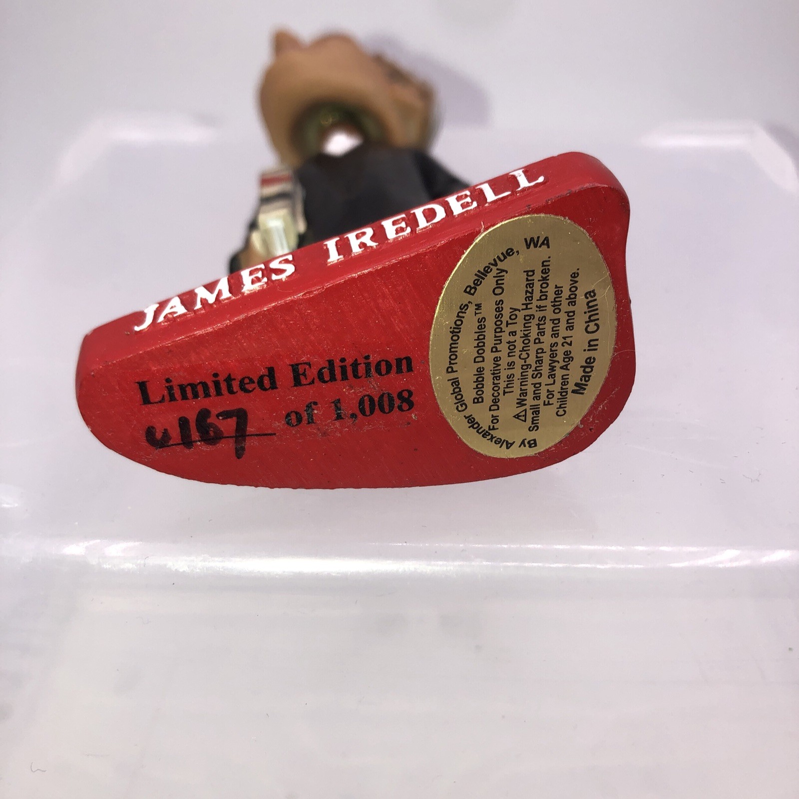 JAMES IREDELL United States Supreme Court Justice GREEN BAG Bobblehead #167