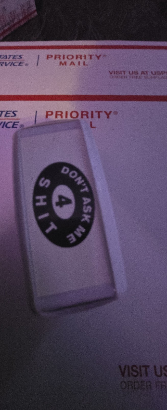 SUPREME STAMP “Dont Ask Me 4 Sh*t” 100% AUTHENTIC