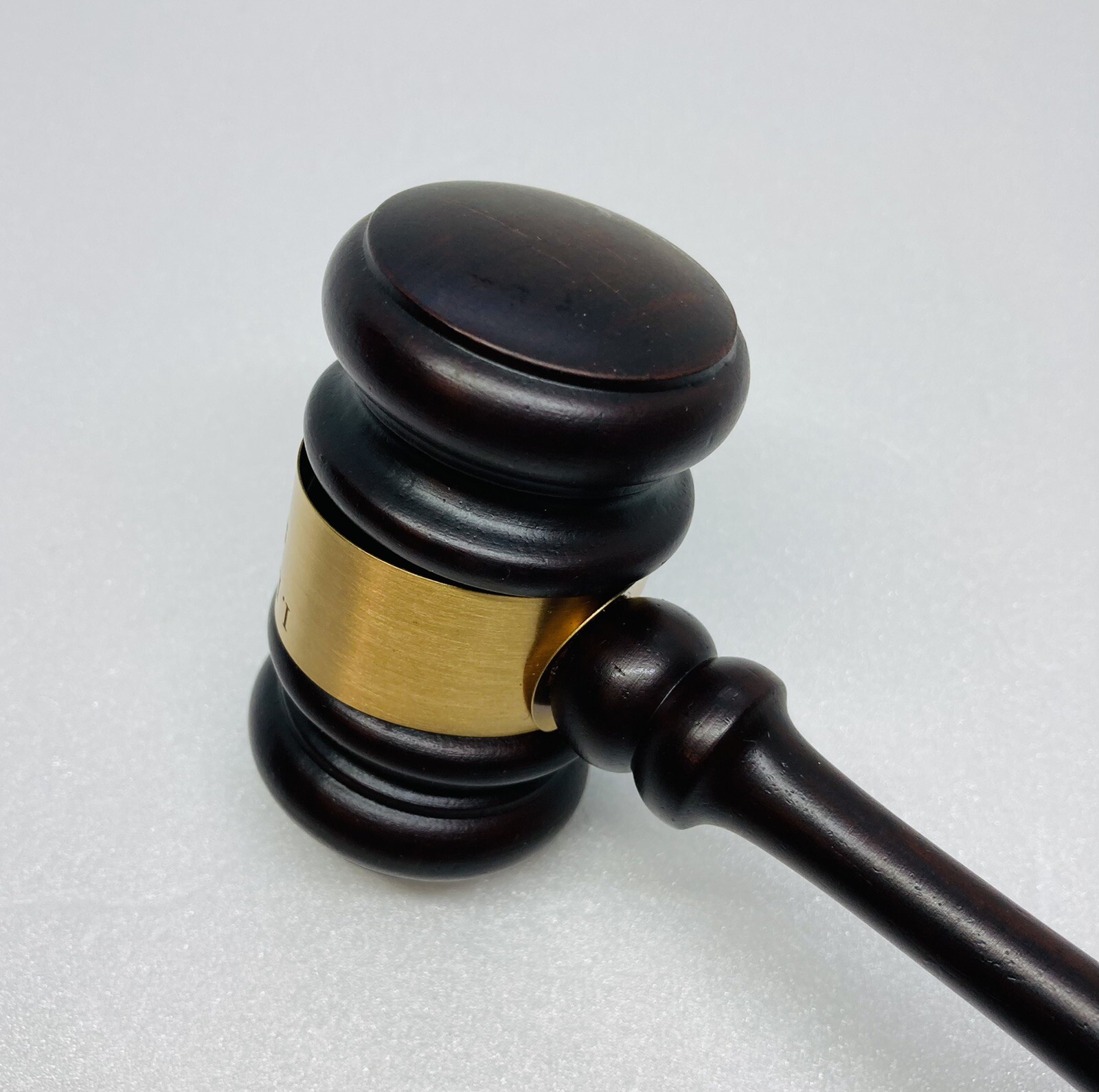 Rare NCBW President Mahogany Wood Gavel 2004 Commemorative Gift USA Made 23