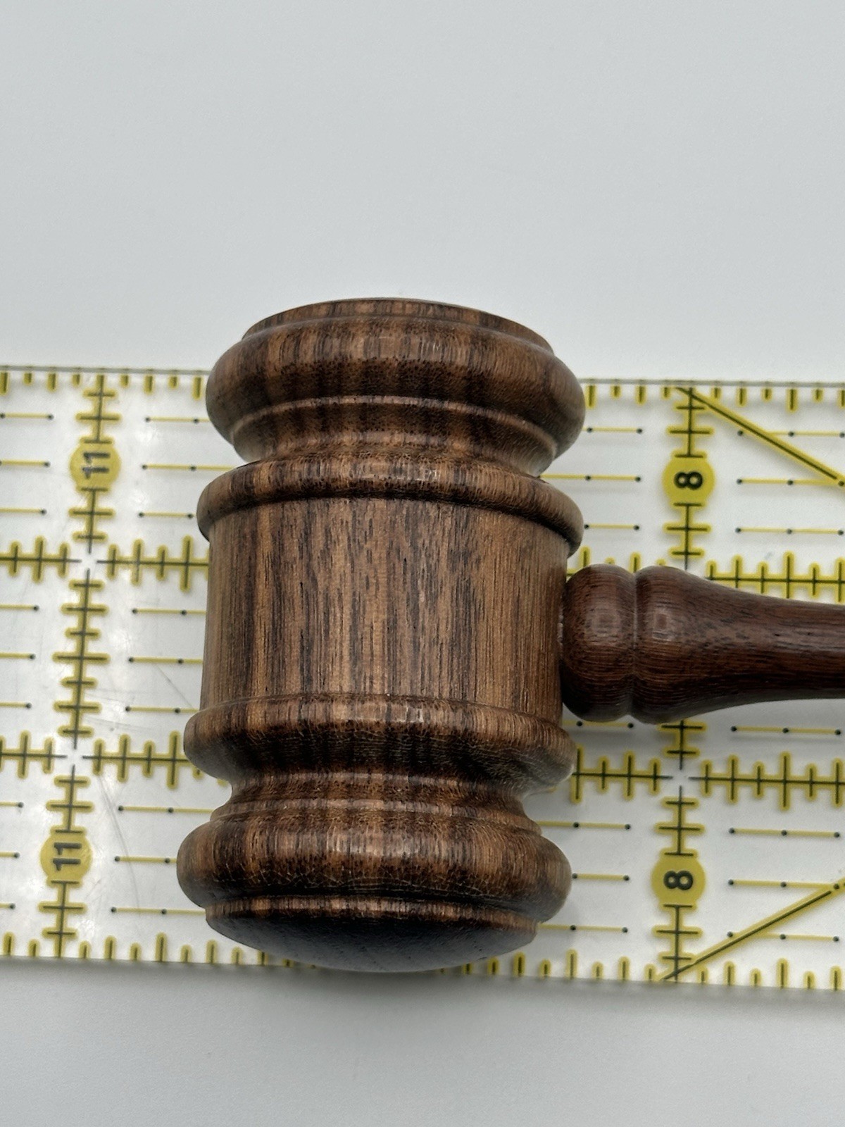 McGill Deluxe Walnut Gavel In Original Box 10.5” USA Made