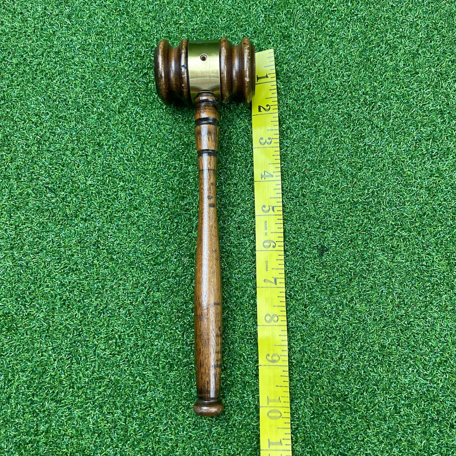 Vintage Wooden Auctioneer Judge Gavel Mallet Collectible
