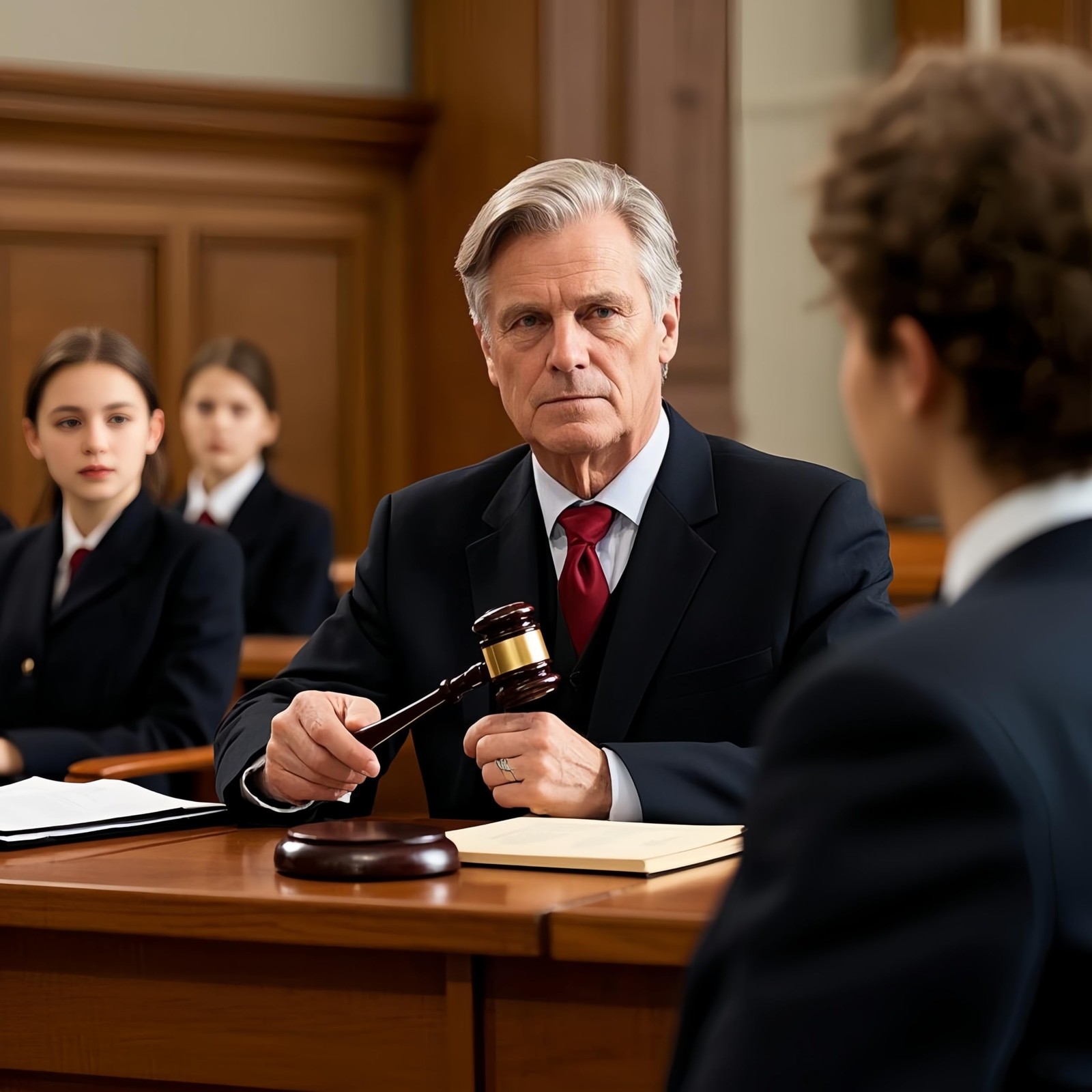Wooden Gavel and Sound Block Set, Loud Clear Strike Judge Gavel for Meetings,…