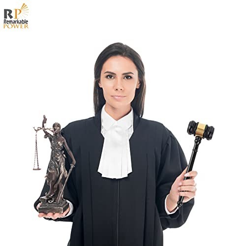 Handcrafted Wood Gavel & Round Sound Block Set – Judge Auction Court Accessory