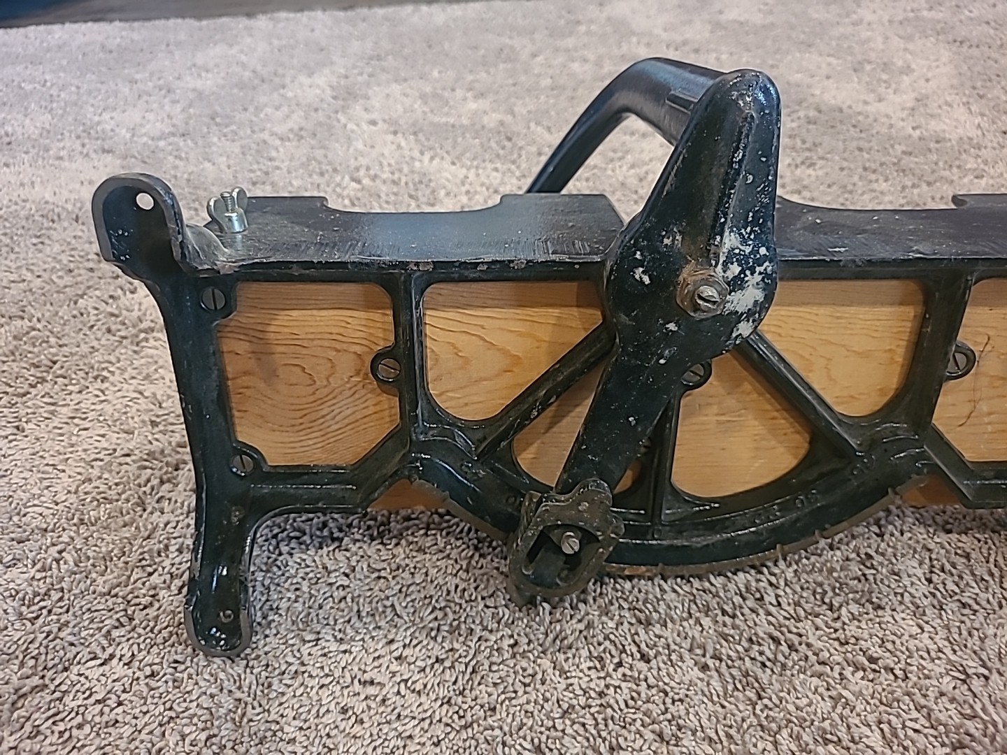 Vintage Stanley Mitre Box Miter Cast Iron Made in USA LIKE AN 150
